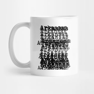 Arkansas - Bad Type (drk) Mug